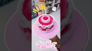 DIY Homemade Cake 🎂 Jewellery Organizer Box 😱 WOW empty cream bottle Reuse idea 💡shorts diy [upl. by Adnawuj]