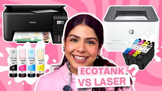 Qué IMPRESORA comprar para PAPELERIA creativa ECOTANK VS LASER [upl. by Franza]