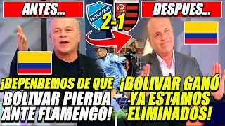 COLOMBIANOS MENOSPRECIARON A BOLIVAR PERO LES CALLARON LA BOCA ¡BOLIVAR GANA A FLAMENGO 21 [upl. by Tammy705]