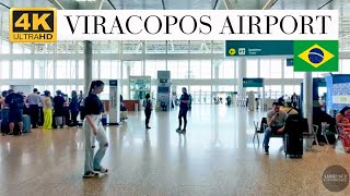 AEROPORTO INTERNACIONAL DE VIRACOPOS  4K  Campinas [upl. by Tully]