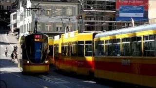 Strassenbahn Basel  Impressionen Teil 2 Sommer 2010 [upl. by Eunice]