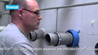 Montageinstructie  Kunststof leiding 110 mm met PROMASTOP®FC3 en PROMASTOP®CC [upl. by Gnoh]