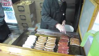 Bratwurst House at Christkindlmarket Chicago [upl. by Roede343]