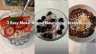 🥰3☕️Easy MakeAhead Nourishing Breakfasts recipe breakfastrecipes cleaneating foryou reels [upl. by Tica454]