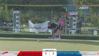 Mixed Pairs Quarter Final Summerset National Championships Bowls [upl. by Lorna]