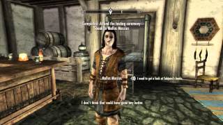 Skyrim Thieves Guild Walktrough HD PT4 Dampened Spirits Part 2 [upl. by Zolner370]