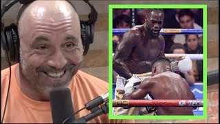 Joe Rogan on Deontay Wilders Crazy KO of Ortiz [upl. by Frederic]