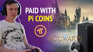 Pi Network  How to Pay With Pi Coins  Buying Hogwarts Legacy with Pi [upl. by Ellak]