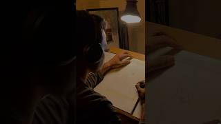 How to sketch with graphite  sketch with me art sketch [upl. by Wilek937]