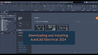 Installing AutoCAD Electrical 2024 [upl. by Cathlene686]