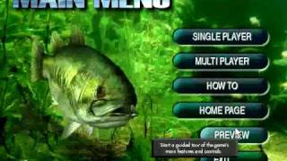 Trophy Bass 4 fishing game demo Sierra OnLine  Field amp Stream [upl. by Nerrag]