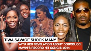 SINGER TIWA SAVAGE SHOCKING REVELATION ABOUT HIT RECORD DOROBUCCI CUT US UNAWARE [upl. by Earazed949]