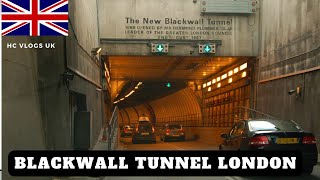 London Blackwall Tunnel  Southern Approach  Driving Through 2024 [upl. by Brufsky]