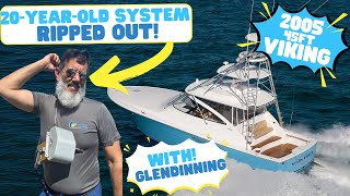 How We Upgraded This Viking Yacht with New Glendinning Controls [upl. by Atiana73]