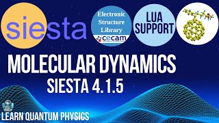 Molecular Dynamics using Siesta [upl. by Eselahs168]