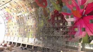 Bouw in Beeld Markthal Rotterdam [upl. by Ahsemal]