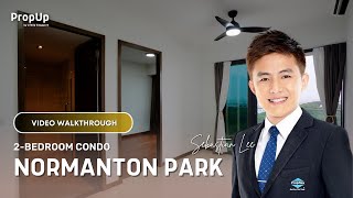 Normanton Park 2Bedroom Condo Video Walkthrough  Sebastian Lee [upl. by Naam762]