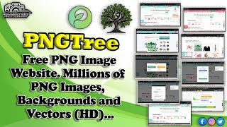 How to Download PNG Image Free in PNGTree I Free Unlimited PNG Image Background amp Vector Website I [upl. by Thorman]