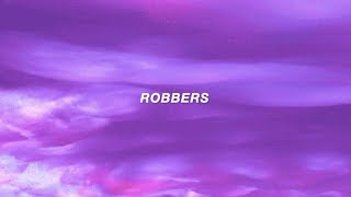 Robbers Lyric Video  The 1975 [upl. by Neimad]