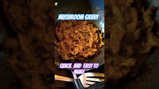 Mushroom Gravy Recipe  mushroom mushroomrecipe mushroomgravyrecipe shorts [upl. by Goltz303]