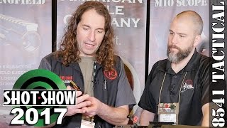 SHOT Show 2017  American Rifle Company Magazine and Mausingfield Action [upl. by Ayifas]