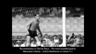 Pelé GOL DE PLACA  The best goal in the history of Maracana 1961  El mejor gol en Maracanã [upl. by Archibold]