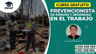 CURSO PREVENCIONISTA DE RIESGOS Y SEGURIDAD EN EL TRABAJO [upl. by Akinak664]