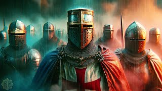 Domine Deus Rex Coelestis  Templars Singing in the Rain  Crusade Music  Gregorian Chants [upl. by Iggam]