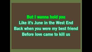 Jessie Reyez  Before Love Came to Kill Us Karaoke [upl. by Ecnerual]