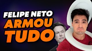 VAZOU Documentos comprovam conluio do Felipe Neto em interferência política [upl. by Stoat781]