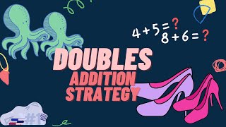 Doubles  Near Doubles  Doubles plus One  Addition using Doubles Strategy  Mental Math for Kids [upl. by Initsed]