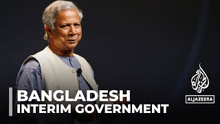 Muhammad Yunus sworn in as head of Bangladesh’s government [upl. by Nilrem]