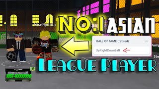 I played with the NO 1 ASIAN League Player CHECK DESC  Basketball Legends [upl. by Reppep]