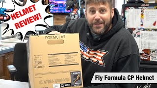 Fly Racing Formula CP Helmet unboxing [upl. by Harriott257]