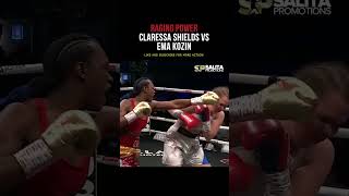 CLARESSA SHIELDS VS EMA KOZIN HIGHLIGHTS [upl. by Neveda]