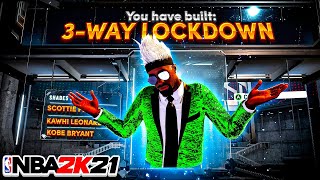 NEW BEST LOCKDOWN BUILD is a DEMIGOD in NBA 2K21 INSANE Best Build  Badges  Settings NBA2K21 [upl. by Hardan564]