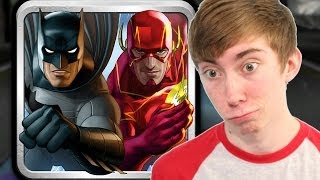 BATMAN amp THE FLASH HERO RUN iPad Gameplay Video [upl. by Virnelli]