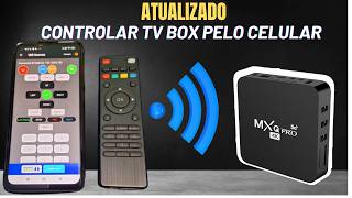 Como controlar TV BOX MXQ PRO 4K pelo celular via WIFI [upl. by Onin]