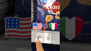 QUALI ALTRI PRODOTTI DEVO CONFRONTARE  🍝🇺🇸 pasta usa italianfood ciboitaliano spaghetti [upl. by Thaddeus135]