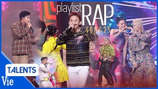 Playlist Rap sôi động đón xuân tại Sóng 23 B Ray HIEUTHUHAI Kay Trần Ricky Star LilWuyn [upl. by Nairrot]