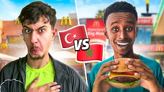 Marokkaanse VS Turkse McDonalds 🍔 Laatkomers Editie 🇲🇦🇹🇷 [upl. by Danae]