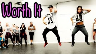 WORTH IT  Fifth Harmony ft Kid Ink Dance  MattSteffanina Choreography BegInt Class [upl. by Anirtak]