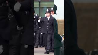 Hundreds of new police officers joined by family and friends at Hendon Passing Out Parade [upl. by Dela]