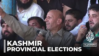 Kashmir politician released from jail Provincial elections for first time in a decade [upl. by Enitsirk]