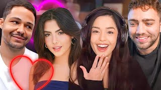 We React to Nicks LOVE or HOST w Valkyrae [upl. by Nesilla]