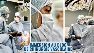 Le métier dIBODE  Immersion au bloc de chirurgie vasculaire du CHU de Bordeaux [upl. by Amoritta]