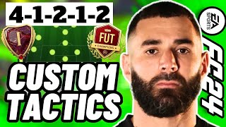 PRO 41212 META FUT CHAMPS CUSTOM TACTICS  INSTRUCTIONS FC 24 [upl. by Caiaphas]