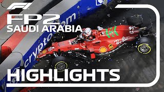 FP2 Highlights  2021 Saudi Arabian Grand Prix [upl. by Rebmeced]