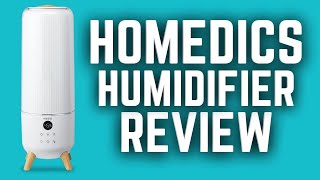 Homedics TotalComfort Ultrasonic Deluxe Humidifier Review [upl. by Ayt194]