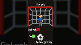 Şut çekme oyunukeşfetbeniöneçıkar keşfetbeniöneçıkar football keşfetbeniöneçıkar tutsun [upl. by Ivette21]